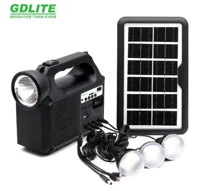 Kit de Urgență Solar cu Lumină și Muzică Gospodaria Ta