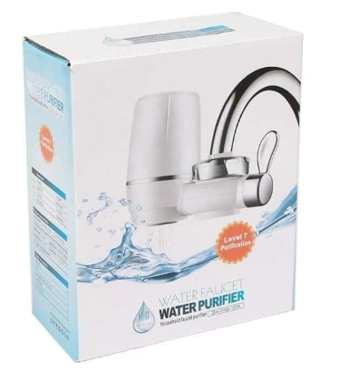 Filtru pentru apa, montabil pe robinet, antibacterian + 2 rezerve cadou