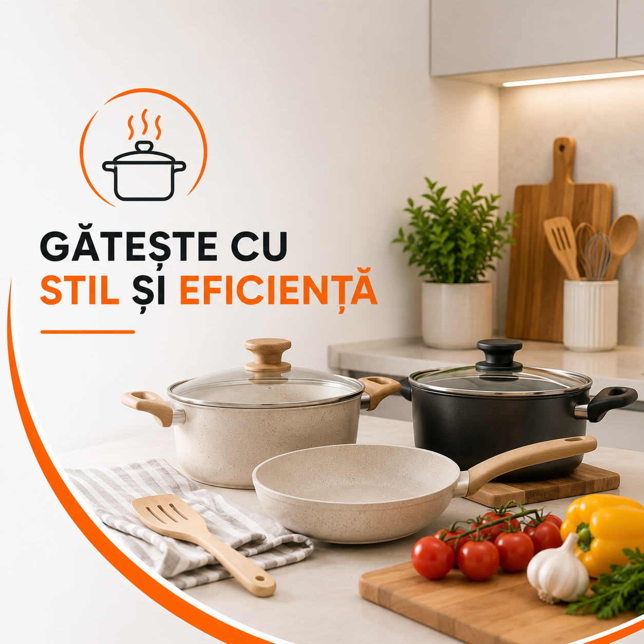 Gătește cu Stil și Eficiență!