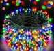 Instalatie brad cu 200 LED-uri, lungime 17m, 8 jocuri de lumini, Multicolor, Alb rece sau cald Gospodaria Ta