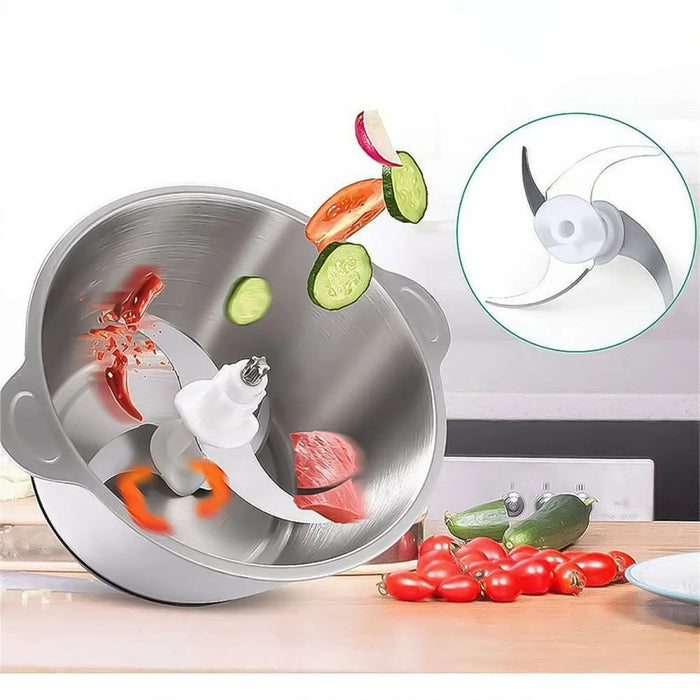 Tocator Multifuncțional din Inox 3L 1000w  – Rapid, Eficient Gospodaria Ta